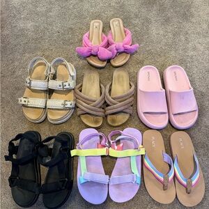 Cute girls summer sandals! Entire lot!